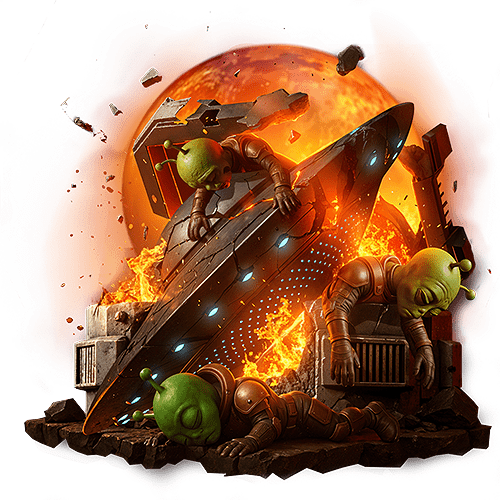 Обломки НЛО