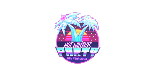 Sticker | Hot Winter Party