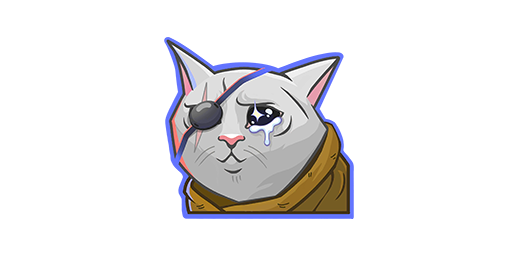 Sticker | Sad Cat