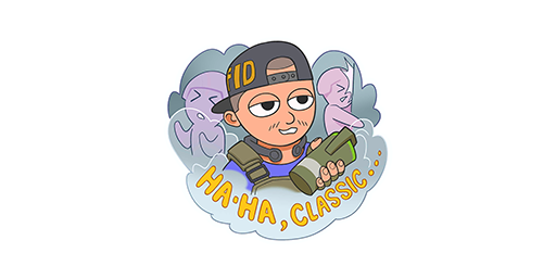 Sticker | Ha-Ha Classic