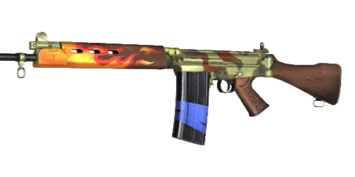 FN FAL | Charred Wood